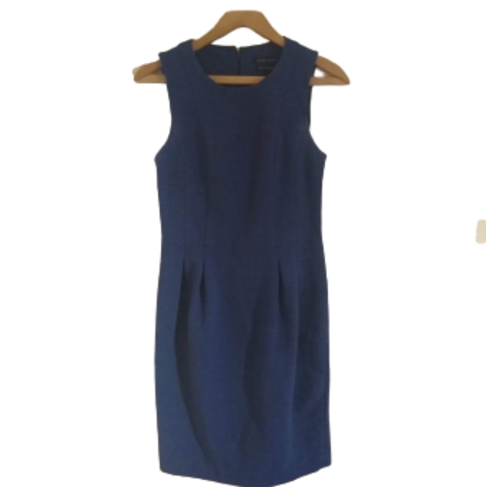 Banana Republic Blue Sleeveless Dress